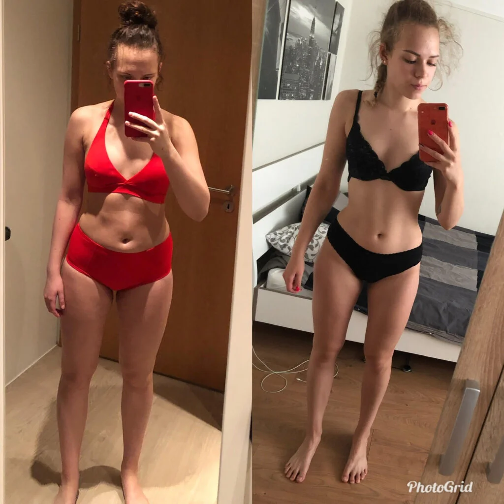 Aistė rezultatai 66 → 56 kg