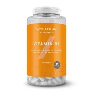 Veganiškos vitamino D minkštos kapsulės